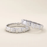 14K SOLID GOLD UNIQUE BUMPY WAVE UNISEX DESIGN ALLIANCE WEDDING BAND