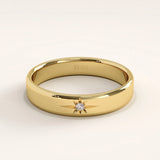 14k Gold Northstar Vermeil Ring