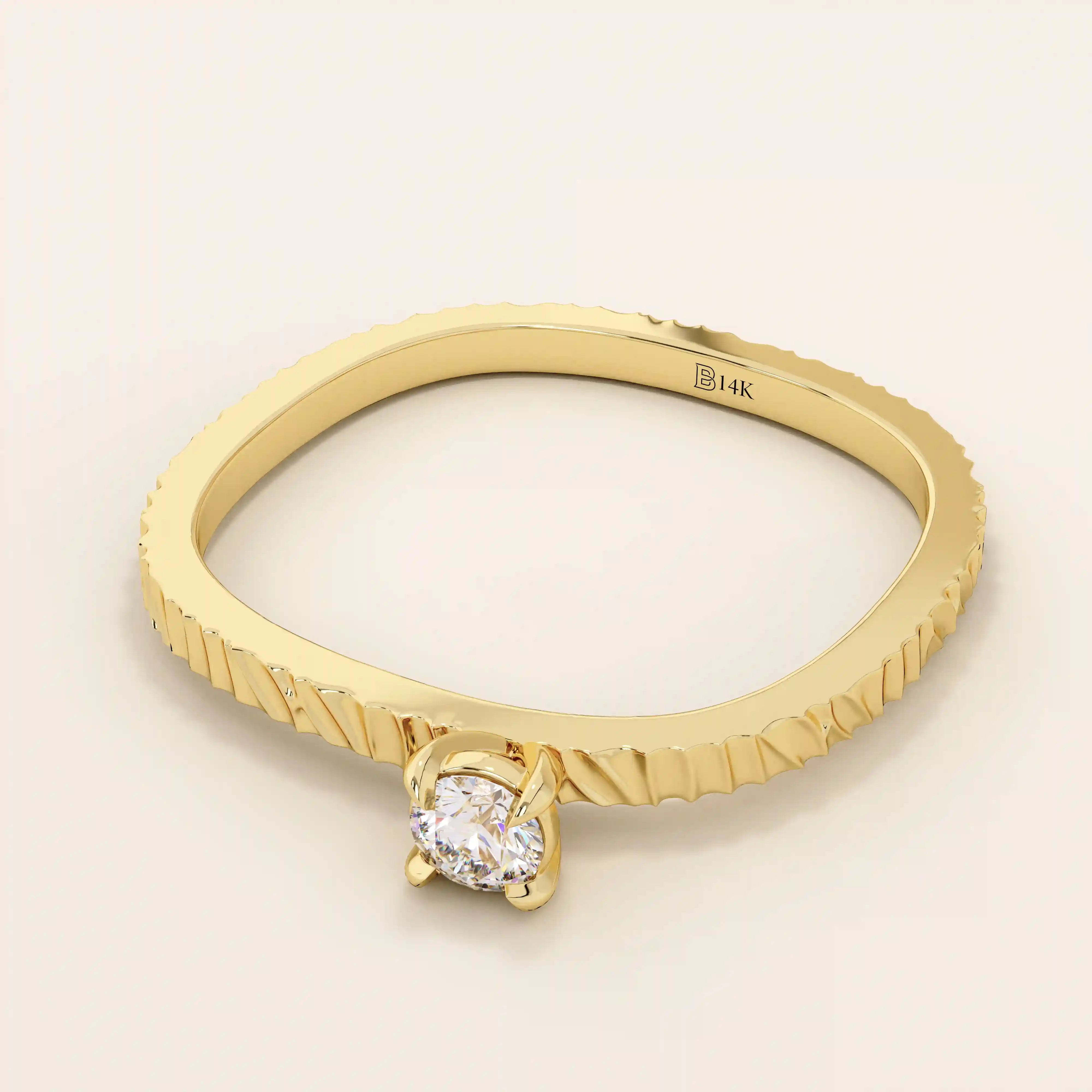 Moissanite Promise Ring for Women - BRENNMORE