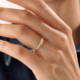 14k Gold Small Signet Vermeil Ring