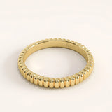 Minimalist Band 14k Gold Vermeil Ring