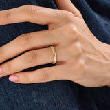 Minimalist Band 14k Gold Vermeil Ring