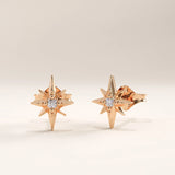 Vermeil Star Stud Earrings