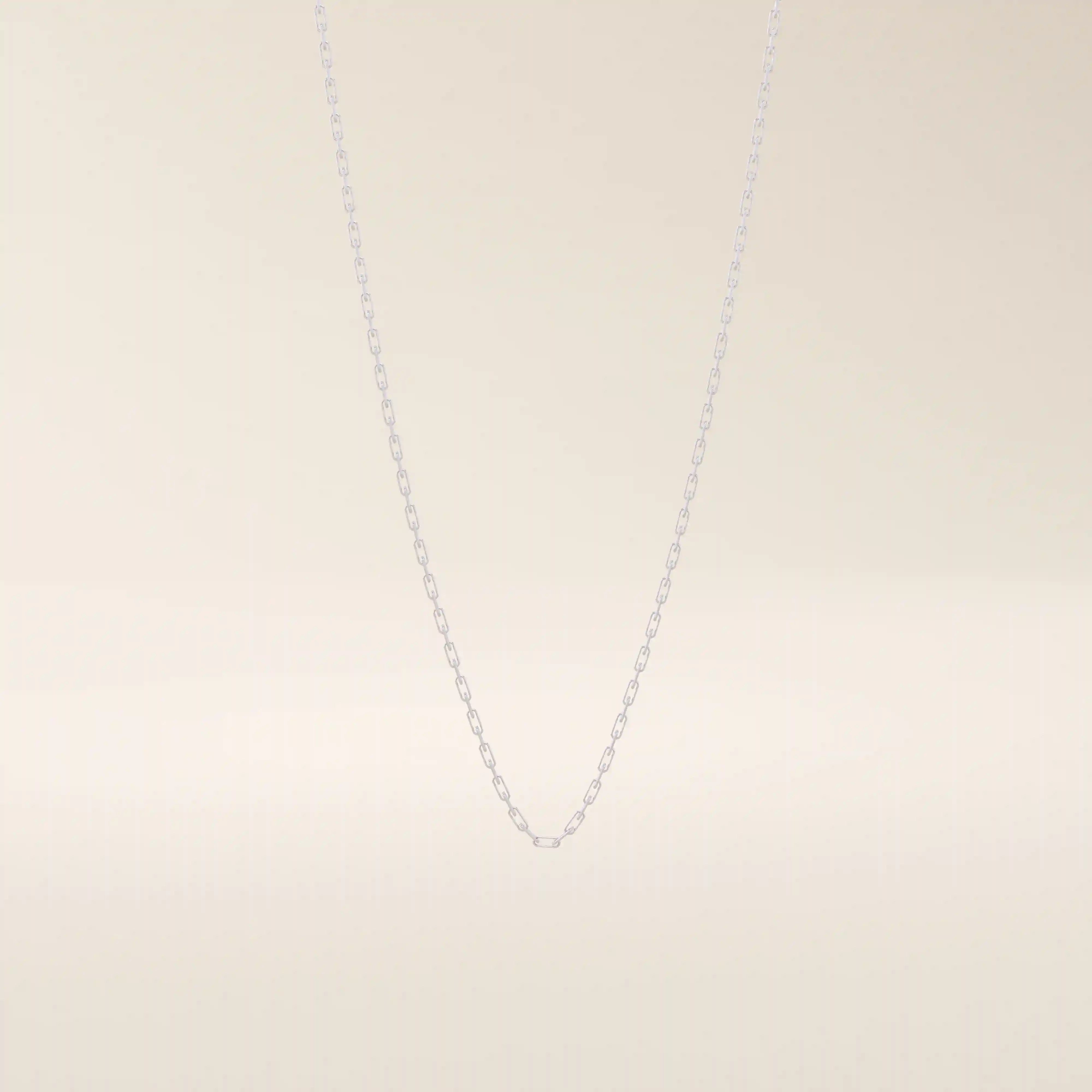 Slim Link Chain Necklace in 14k Gold - BRENNMORE