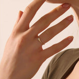 ROUND CLUSTER MOISSANITE STONES SMALL PROMISE RING IN 14K SOLID YELLOW WHITE ROSE GOLD FOR WOMEN