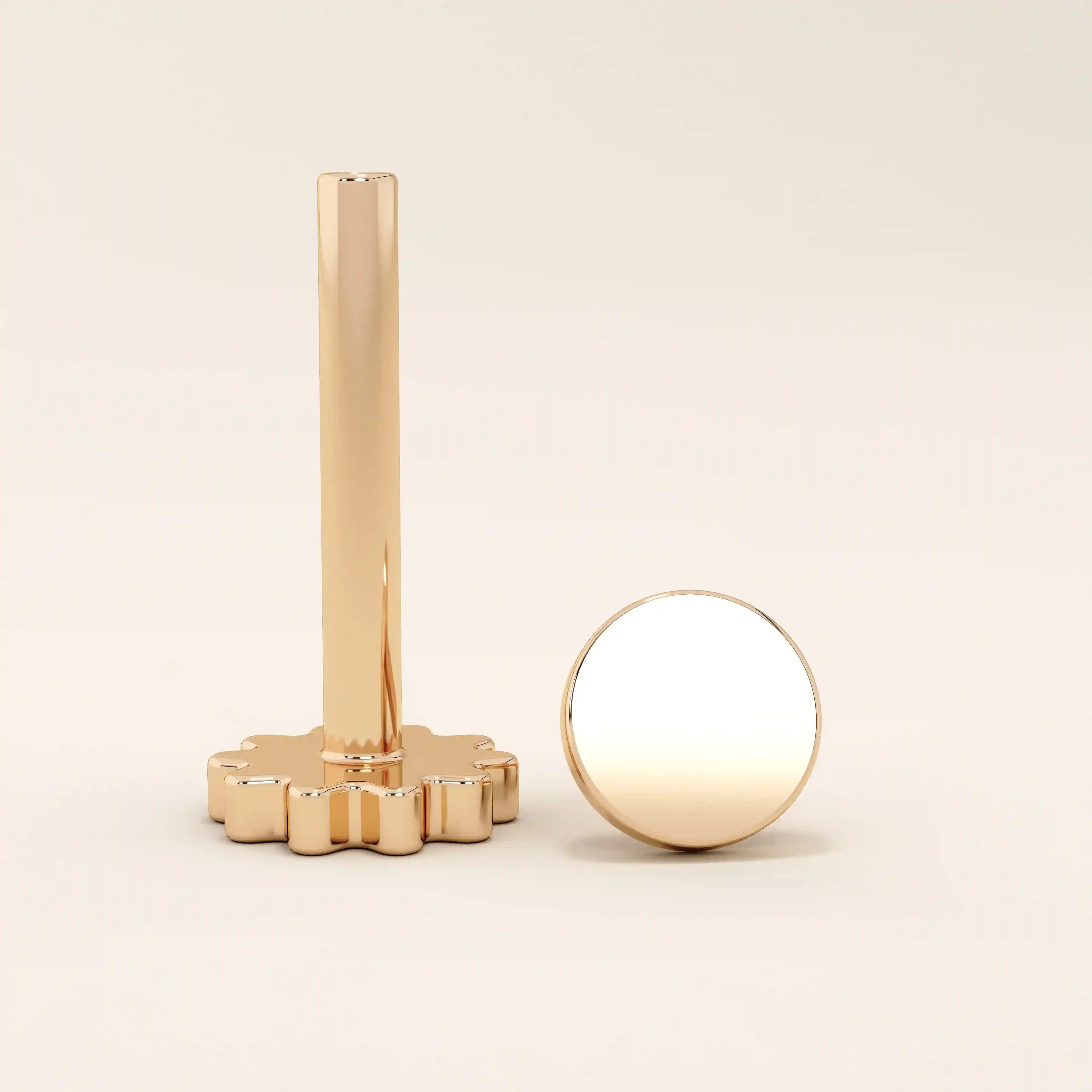 ROUND CIRCLE DOT PIERCING IN 14K SOLID GOLD