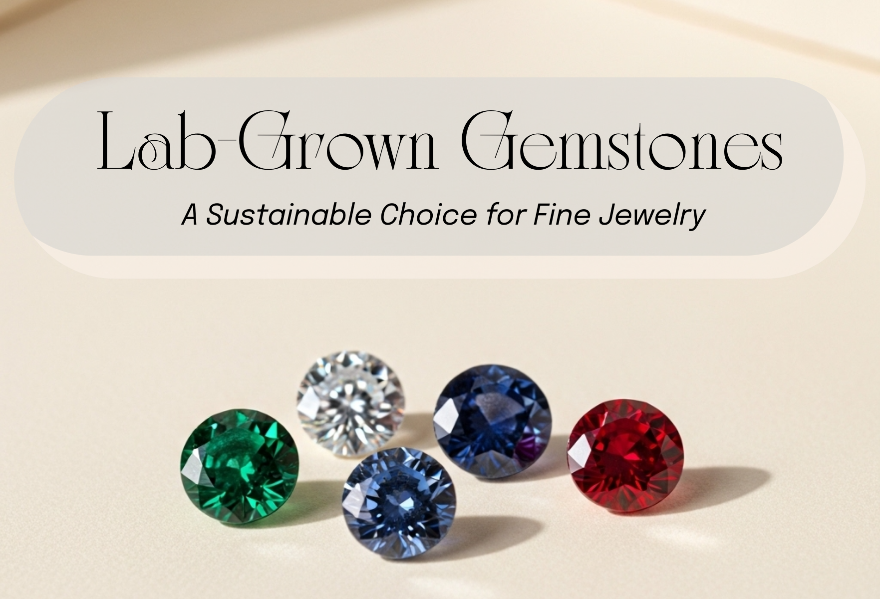 Lab-Grown Gemstones: A Sustainable Choice for Fine Jewelry