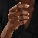 Lab Diamond Twig Ring for Women