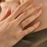 Lab Diamond Twig Ring for Women