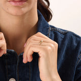 14k Gold Dome Signet Vermeil Ring