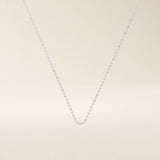 14k solid gold lip chain necklace with a soft curved link design. A unique and modern gold chain. Great for layering or wearing every day.