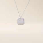 14k solid gold small octagon charm pendant with a minimalist shape and polished finish. A simple and timeless gold piece. Great for layering or everyday wear.