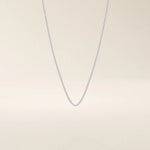 14k solid gold wheat chain necklace with a smooth, tightly woven texture. A classic gold chain with timeless appeal. Ideal for daily wear or layering.