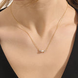 14k Gold Pearl Necklace