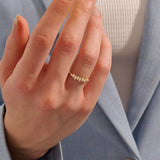 Marquise Ups and Downs Stacking Ring