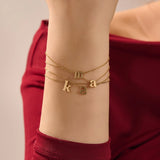 Personalized Initial Bracelet for Women