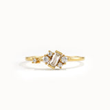 Lab Diamond Baguette Promise Ring
