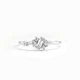 Lab Diamond Baguette Promise Ring