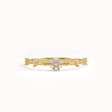 Lab Diamond Pinky Ring for Women