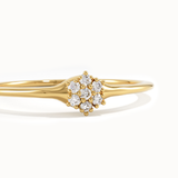 Minimalist Lab Diamond Pinky Ring - BRENNMORE 