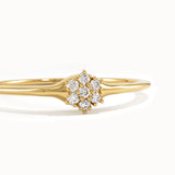 Minimalist Lab Diamond Pinky Ring