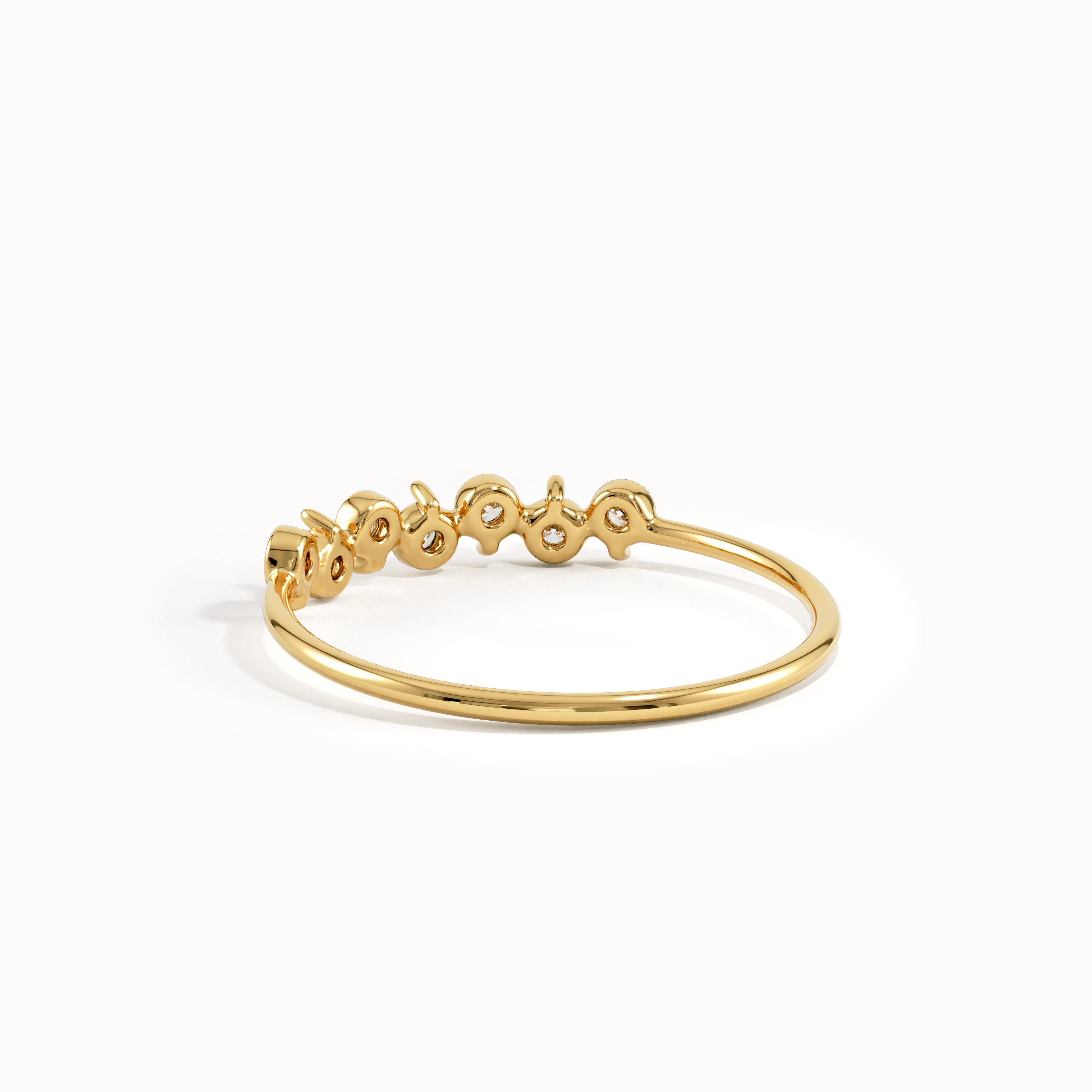 Womens Lab Diamond Stackable Ring - BRENNMORE