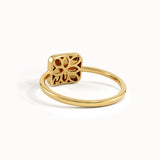 Square Dome Pinky Ring for Women