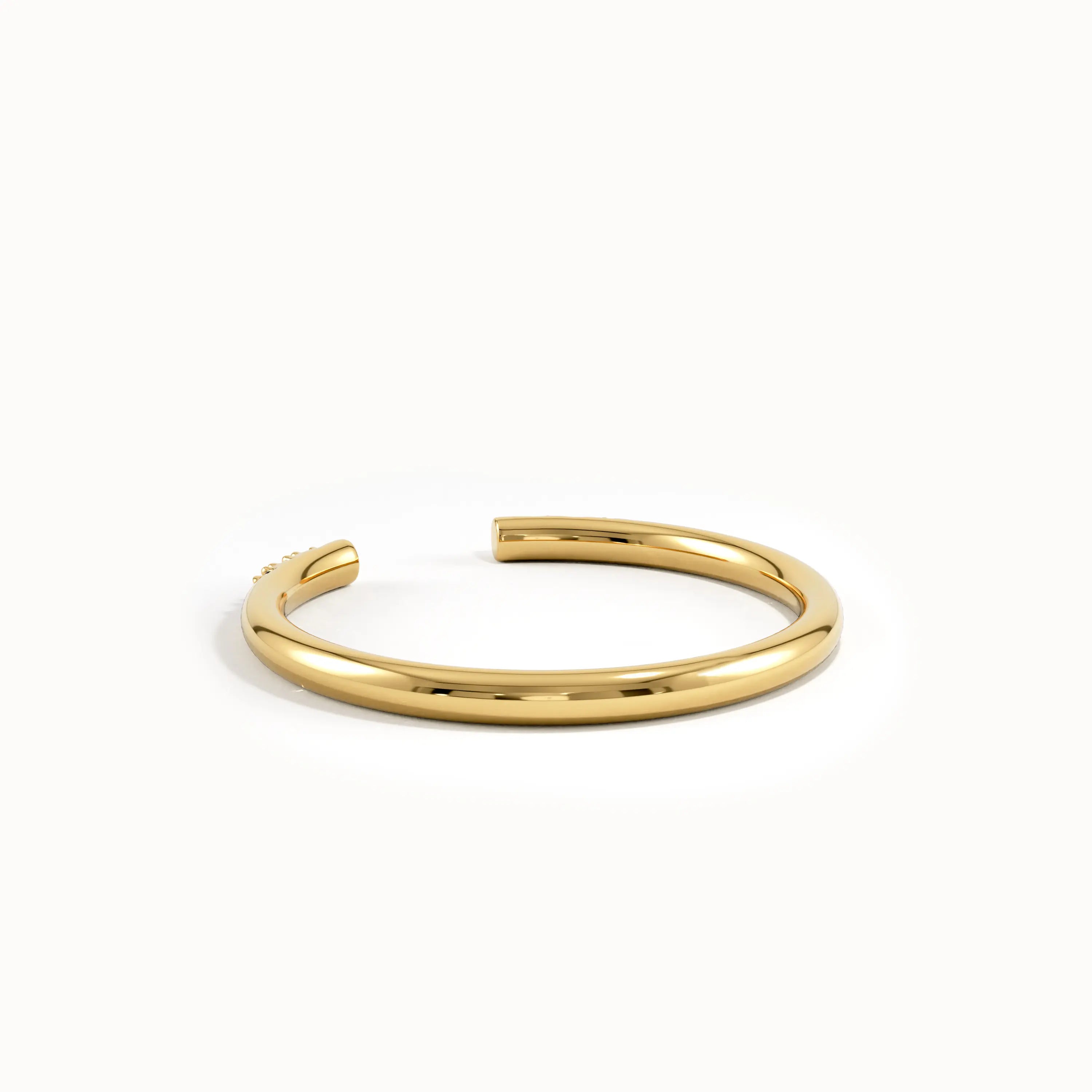 Open Band Pave Wedding Ring - BRENNMORE