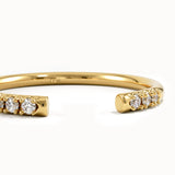 Open Band Pave Wedding Ring - BRENNMORE