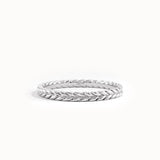 14K Solid Gold Wheat Wedding Band