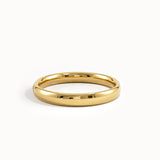 Trio Pattern Wedding Band in Gold - BRENNMORE 