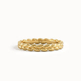 Vine Wedding Band in 14k Gold - BRENNMORE