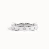Celestial Wedding Band in Gold