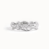 Ivy Leaf Gold Wedding Band