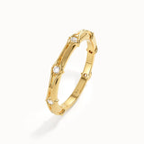 Vintage Wedding Band in 14k Gold - BRENNMORE 
