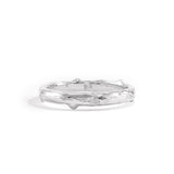Gold Tree Branch Wedding Band