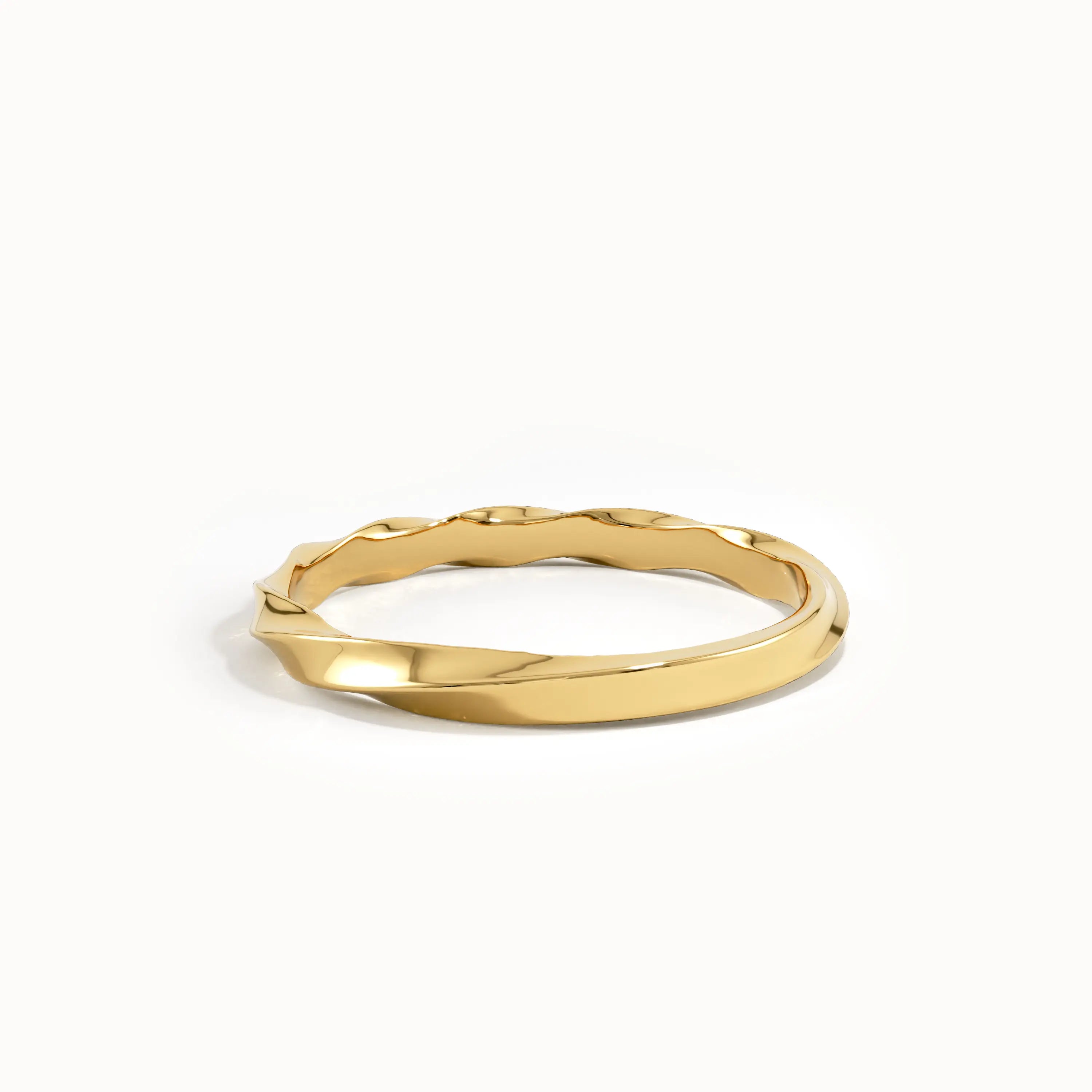 Pave Twist Wedding Band - BRENNMORE 