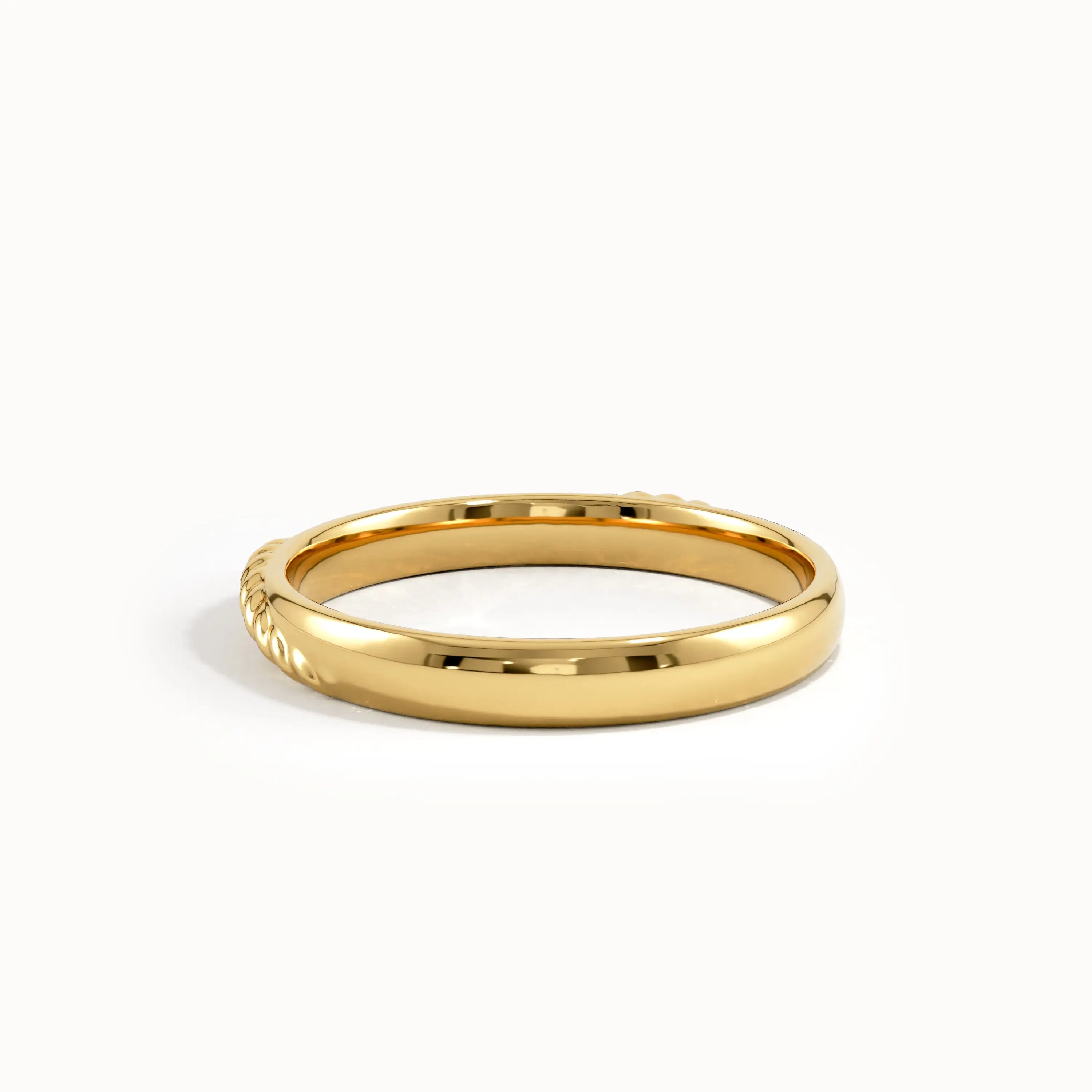Ups and Downs Pave Wedding Band - BRENNMORE 