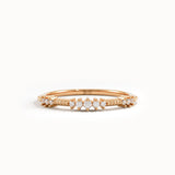 Ultra Thin Pave Lab Diamond Wedding Ring - BRENNMORE