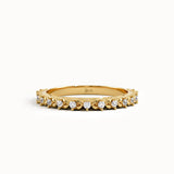 Pave Lab Diamond Wheat Wedding Ring