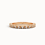 Pave Lab Diamond Wheat Wedding Ring - BRENNMORE