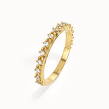 Pave Lab Diamond Wheat Wedding Ring - BRENNMORE 