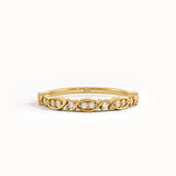 Art Deco Pave Wedding Ring - view 10
