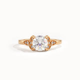 Celtic Solitaire Engagement Ring in Gold - BRENNMORE