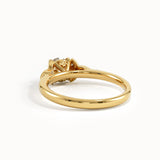 Celtic Solitaire Engagement Ring in Gold