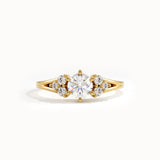 14k Gold Dainty Engagement Ring