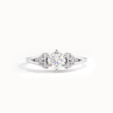 14k Gold Dainty Engagement Ring