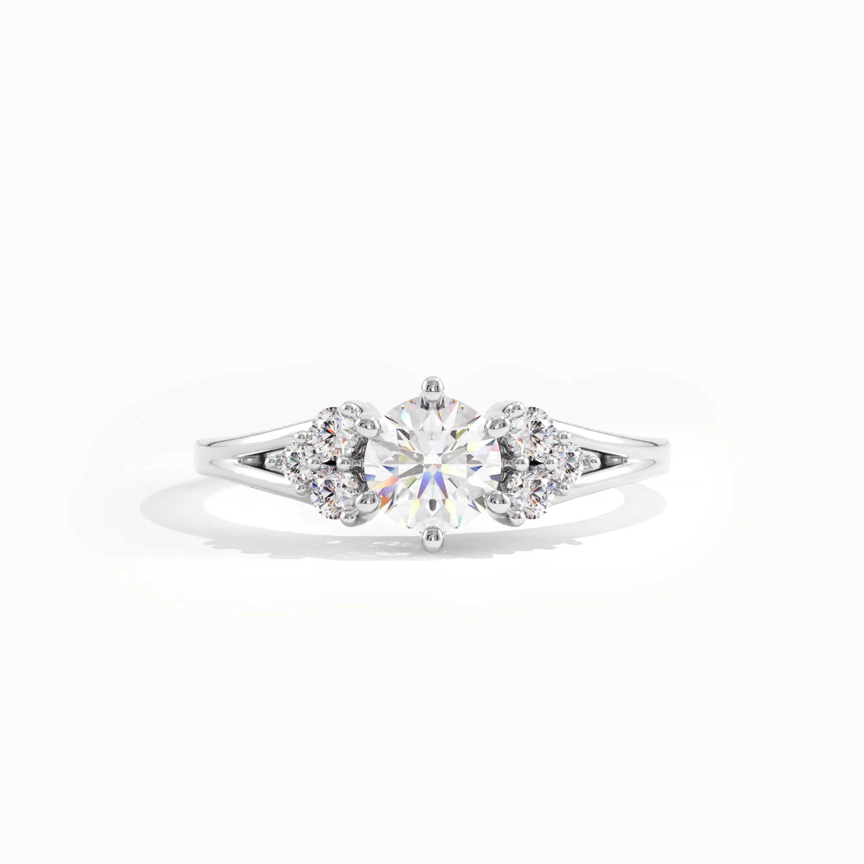 14k Gold Dainty Engagement Ring - BRENNMORE