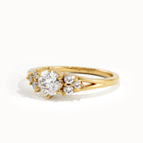 14k Gold Dainty Engagement Ring