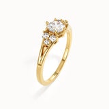 14k Gold Dainty Engagement Ring